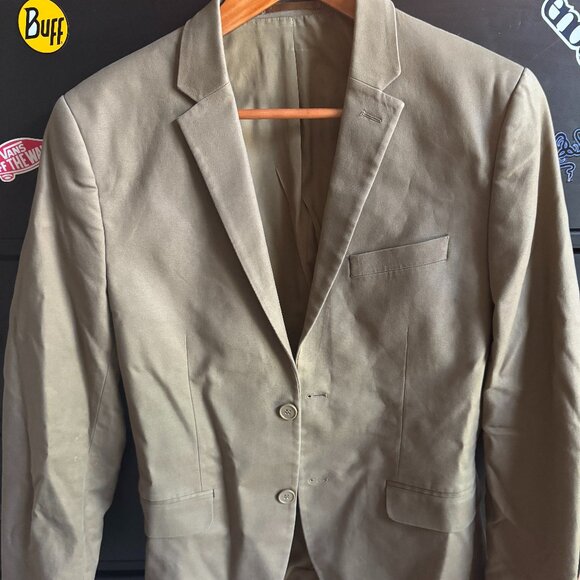 H&M Tan Suit Jacket/Blazer - Picture 1 of 3